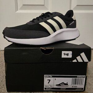 Adidas Run 70's_Size 7_Black and White NWT